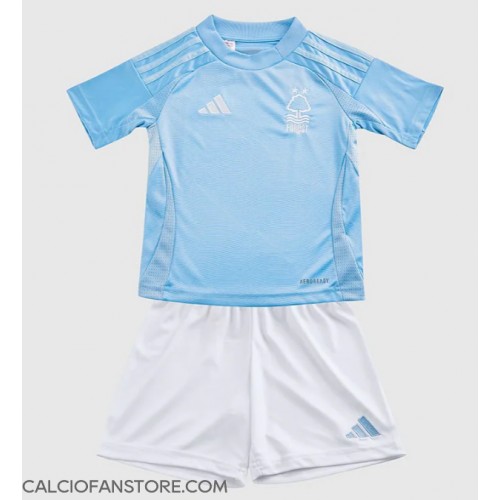 Maglia Calcio Nottingham Forest Terza Divisa Bambino 2024-25 Manica Corta (+ pantaloncini)